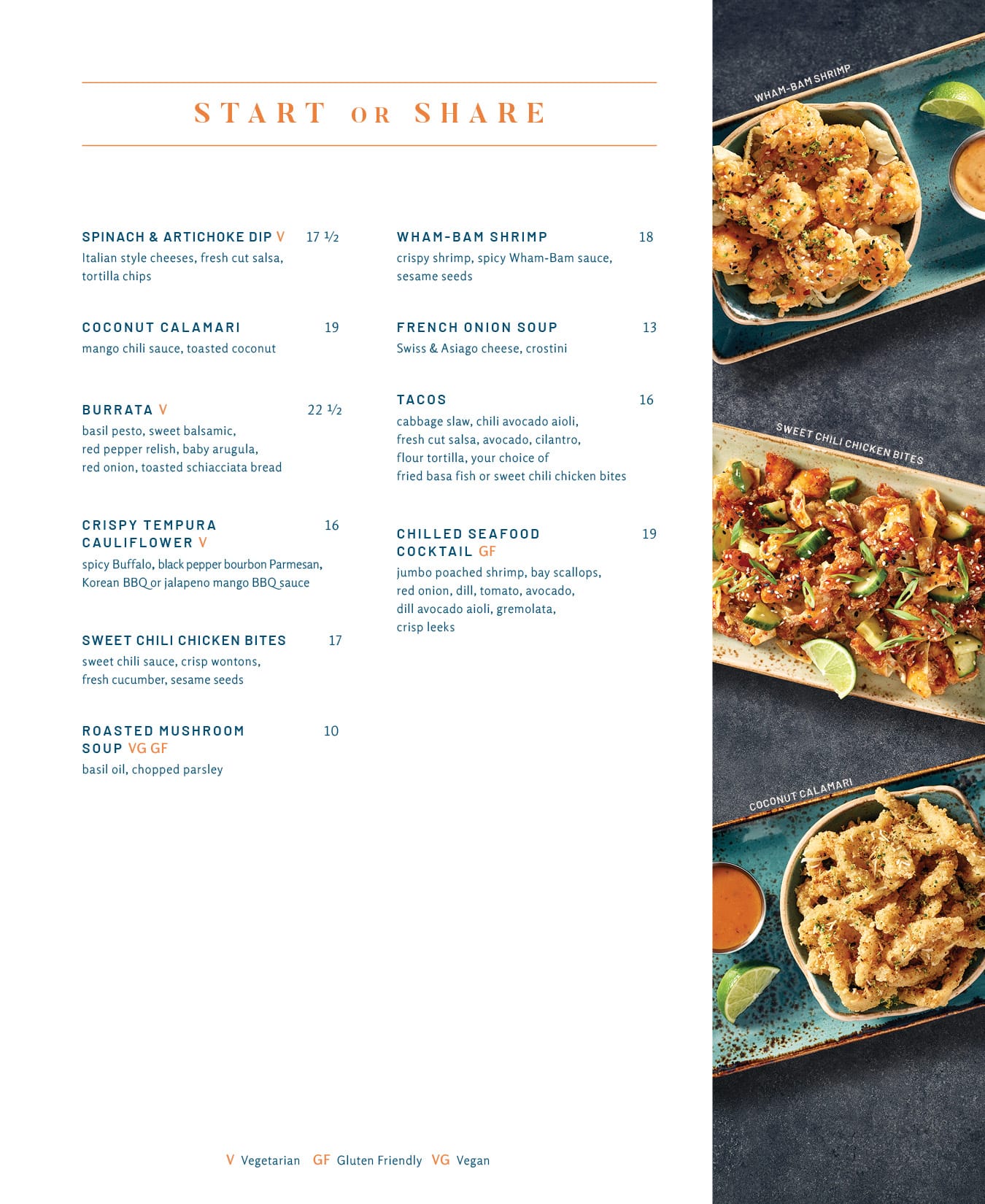 Food menu - Laval